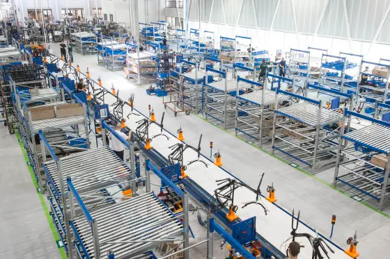 Machinebouw voor de industriële assemblagelijnen